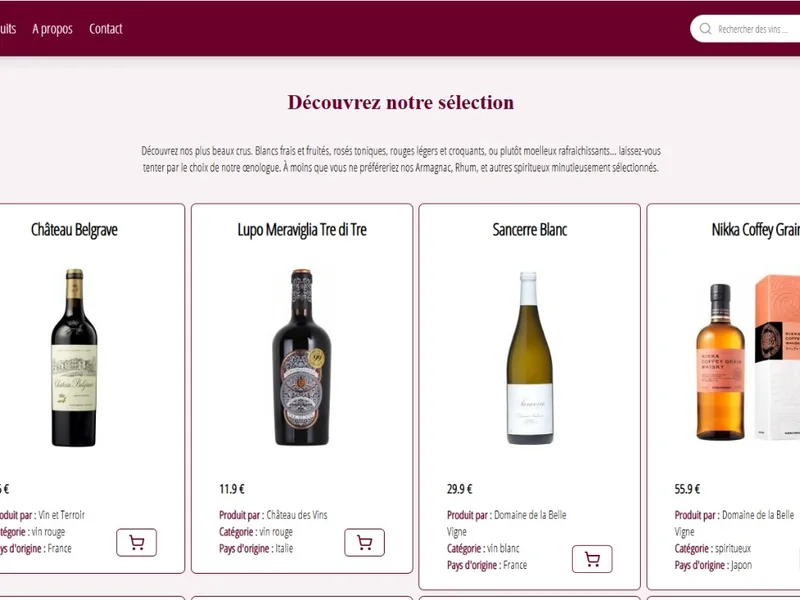Negosud E-commerce